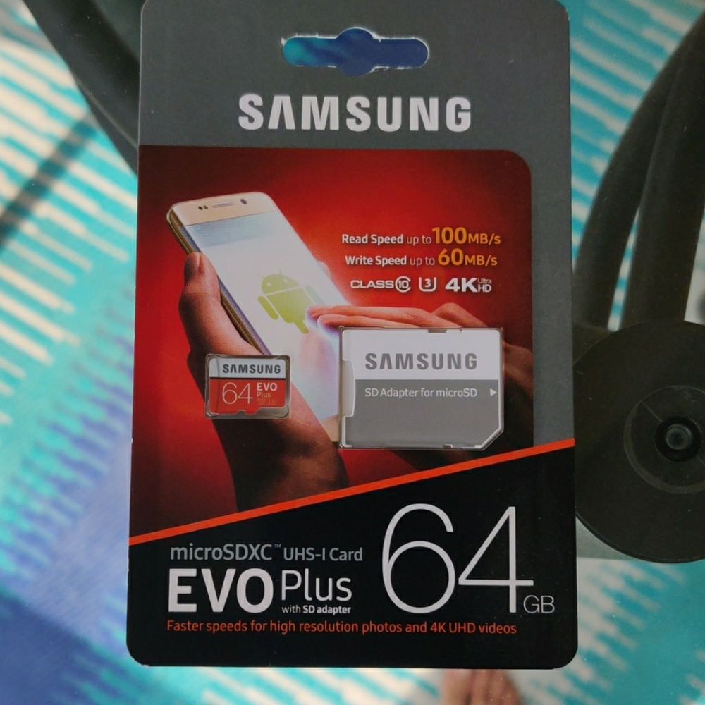Samsung EVOplus 64gb micro SD card